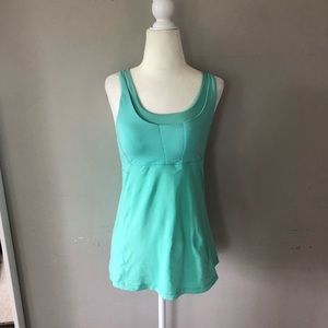 Green lulu lemon top